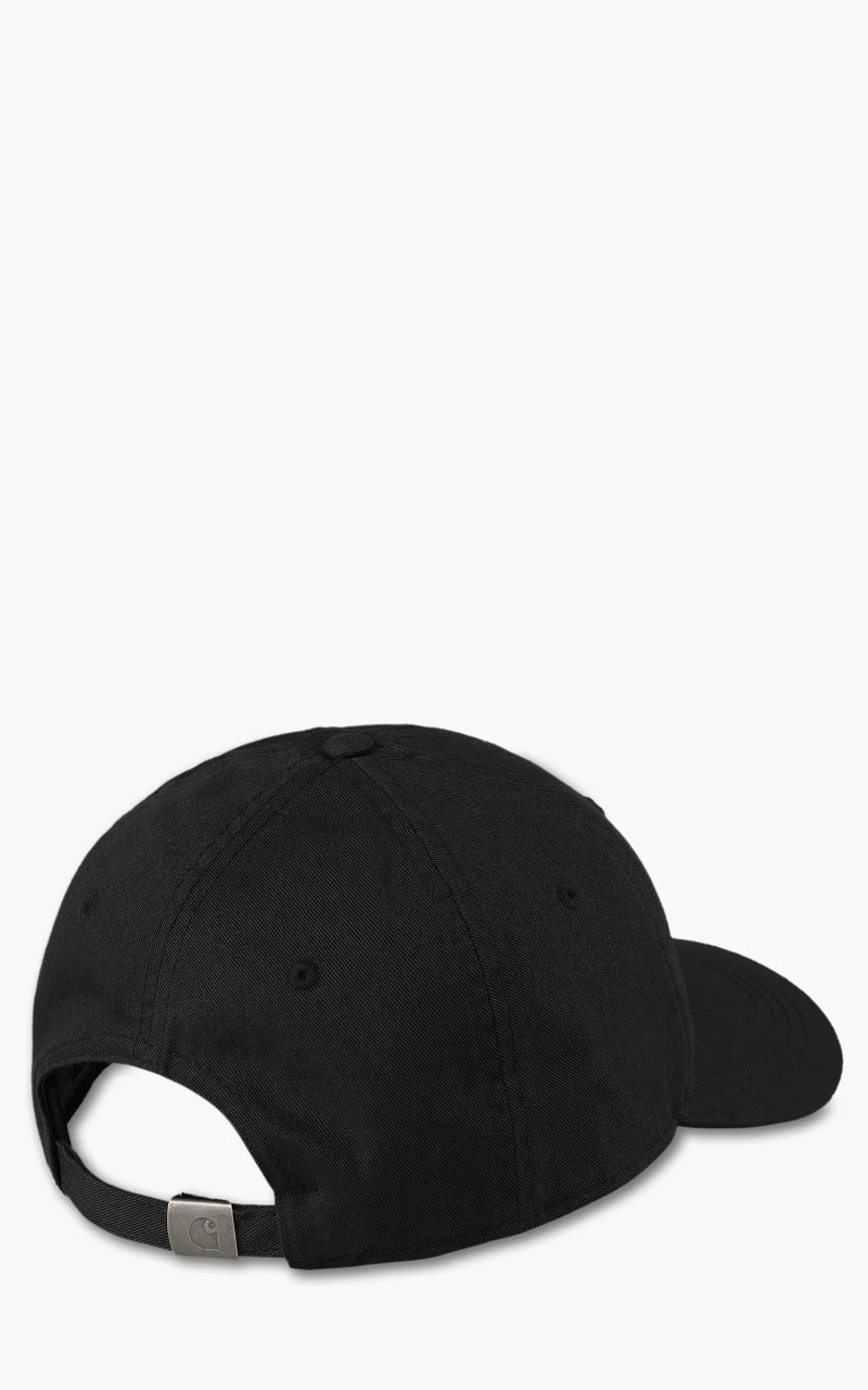 Carhartt WIP Madison Logo Cap Black/White - Image 2