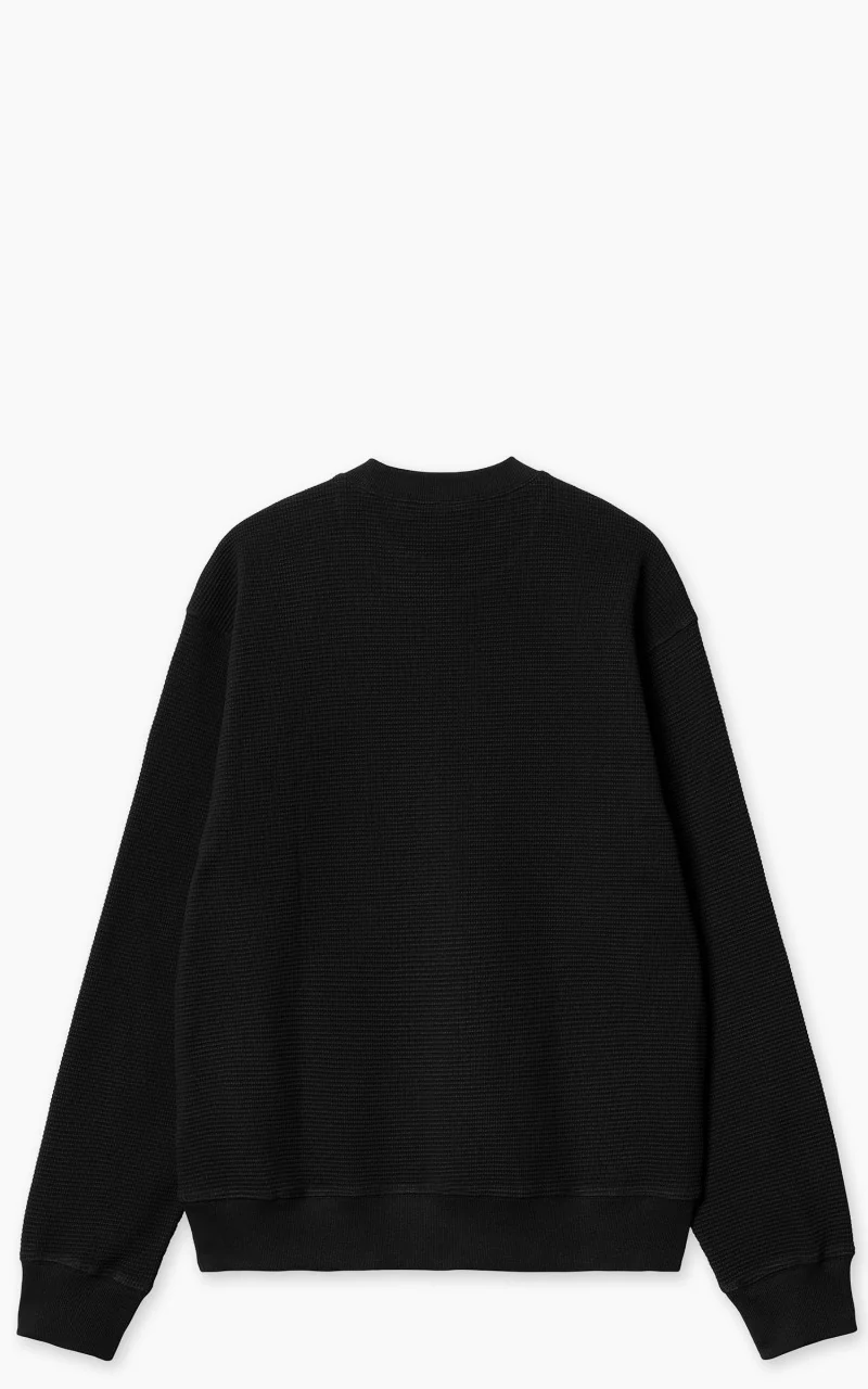 Carhartt WIP Main Basics Sweat Black/White - Image 3