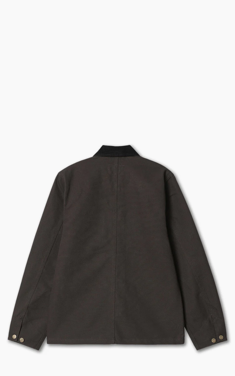 Carhartt WIP Michigan Coat Dearborn Canvas Tobacco/Black Rigid - Image 3