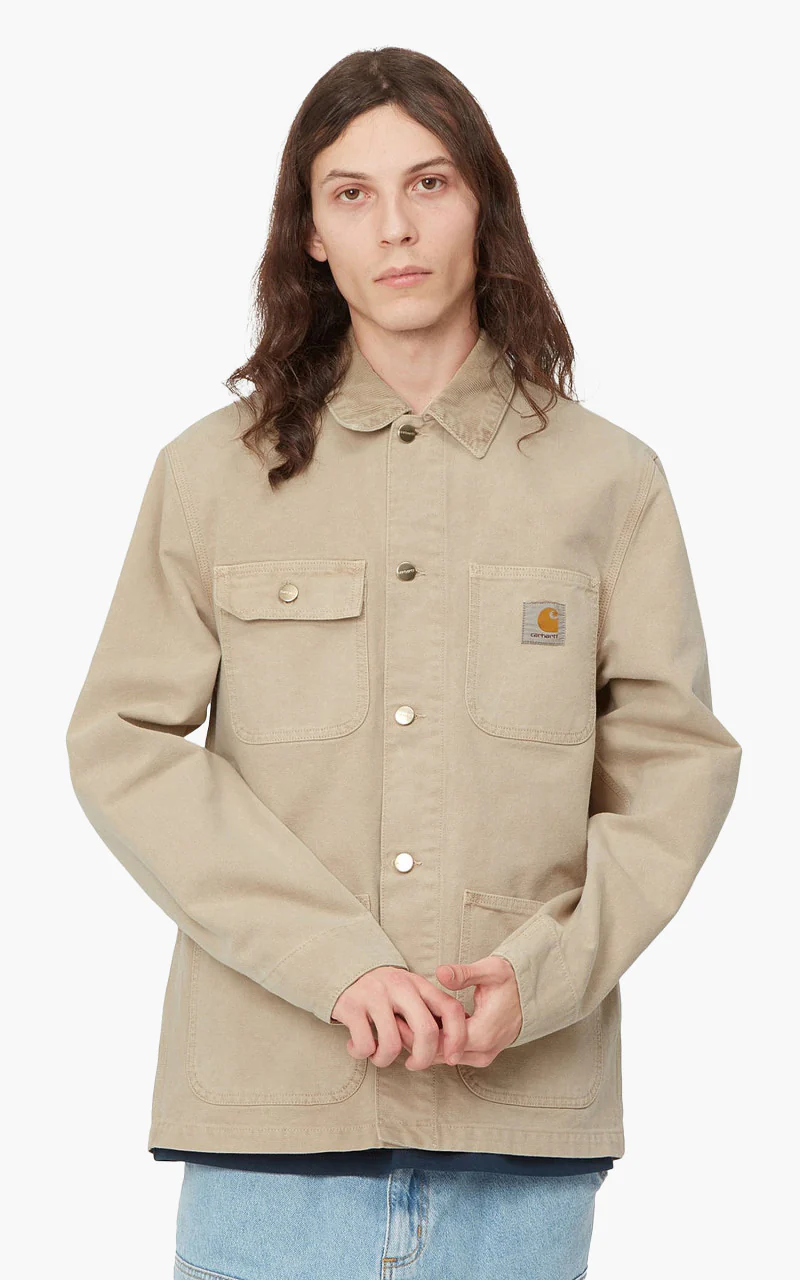 Carhartt WIP Michigan Coat Dusty H Brown/Dusty H Brown Faded - Image 3