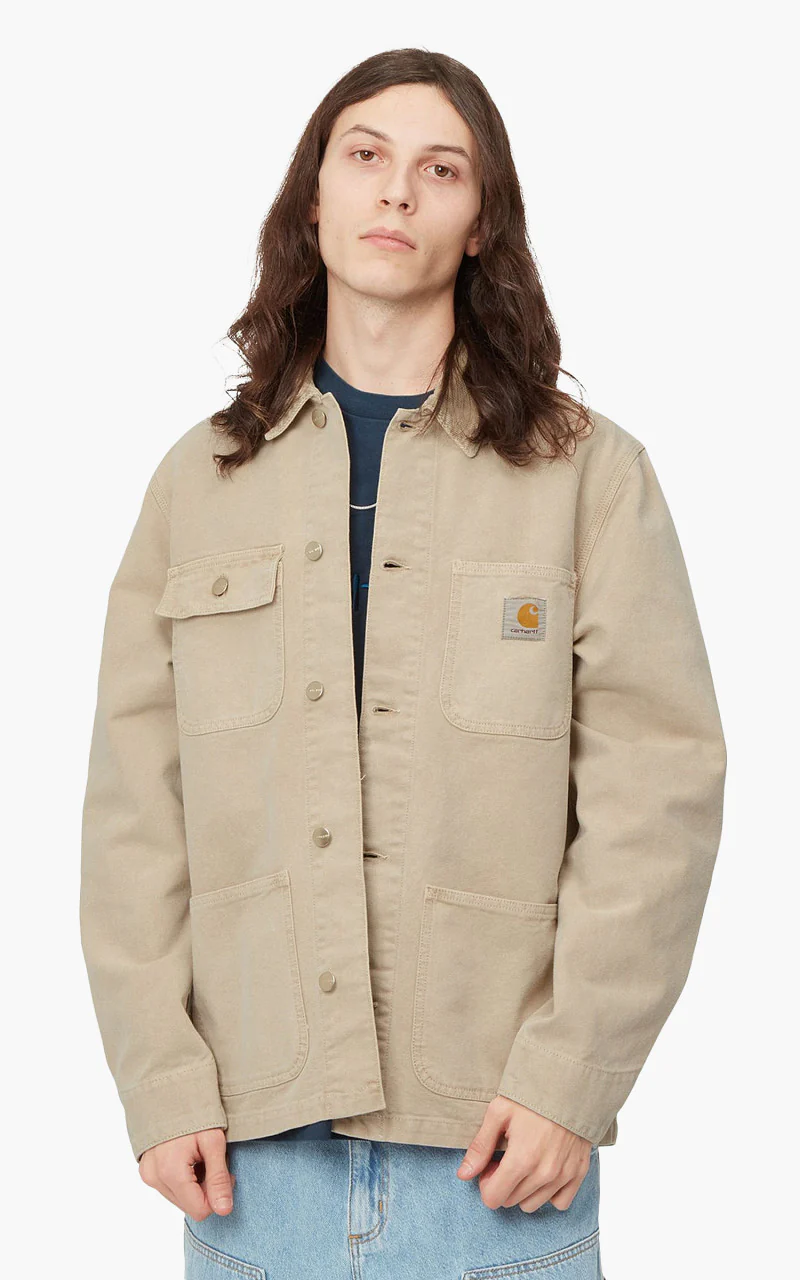 Carhartt WIP Michigan Coat Dusty H Brown/Dusty H Brown Faded - Image 4
