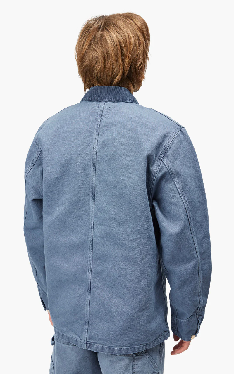 Carhartt WIP Michigan Coat Storm Blue Faded - Image 5