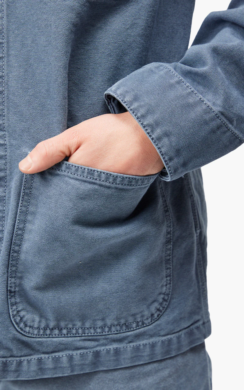 Carhartt WIP Michigan Coat Storm Blue Faded - Image 8