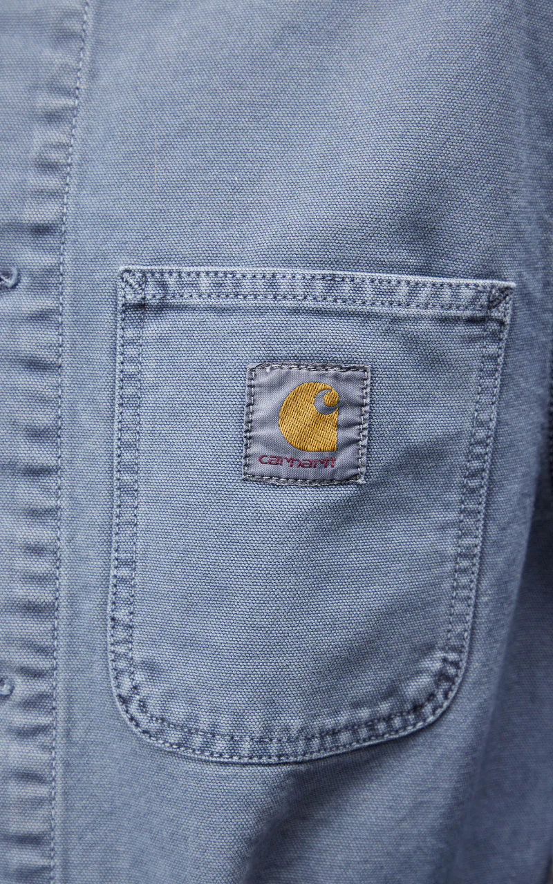 Carhartt WIP Michigan Coat Storm Blue Faded - Image 9