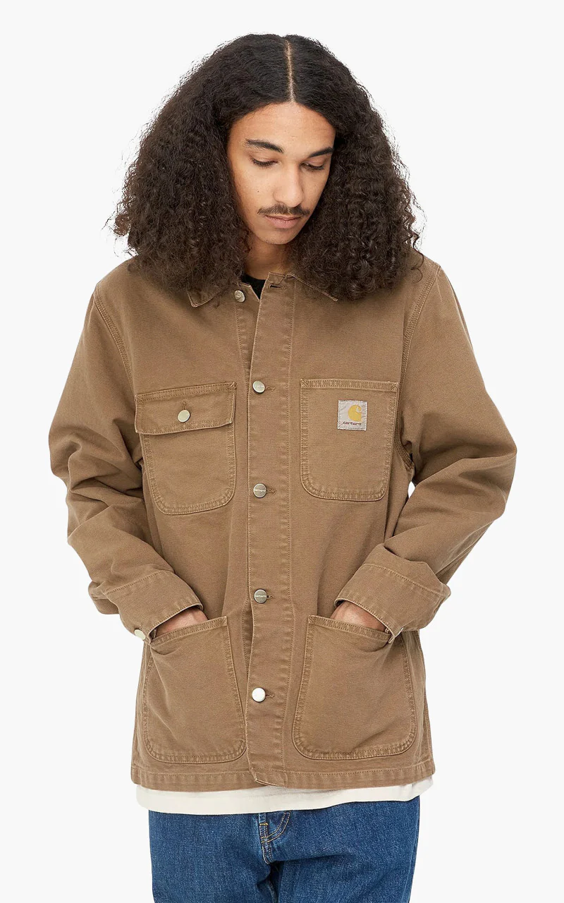 Carhartt WIP Michigan Coat Tamarind Faded - Image 4