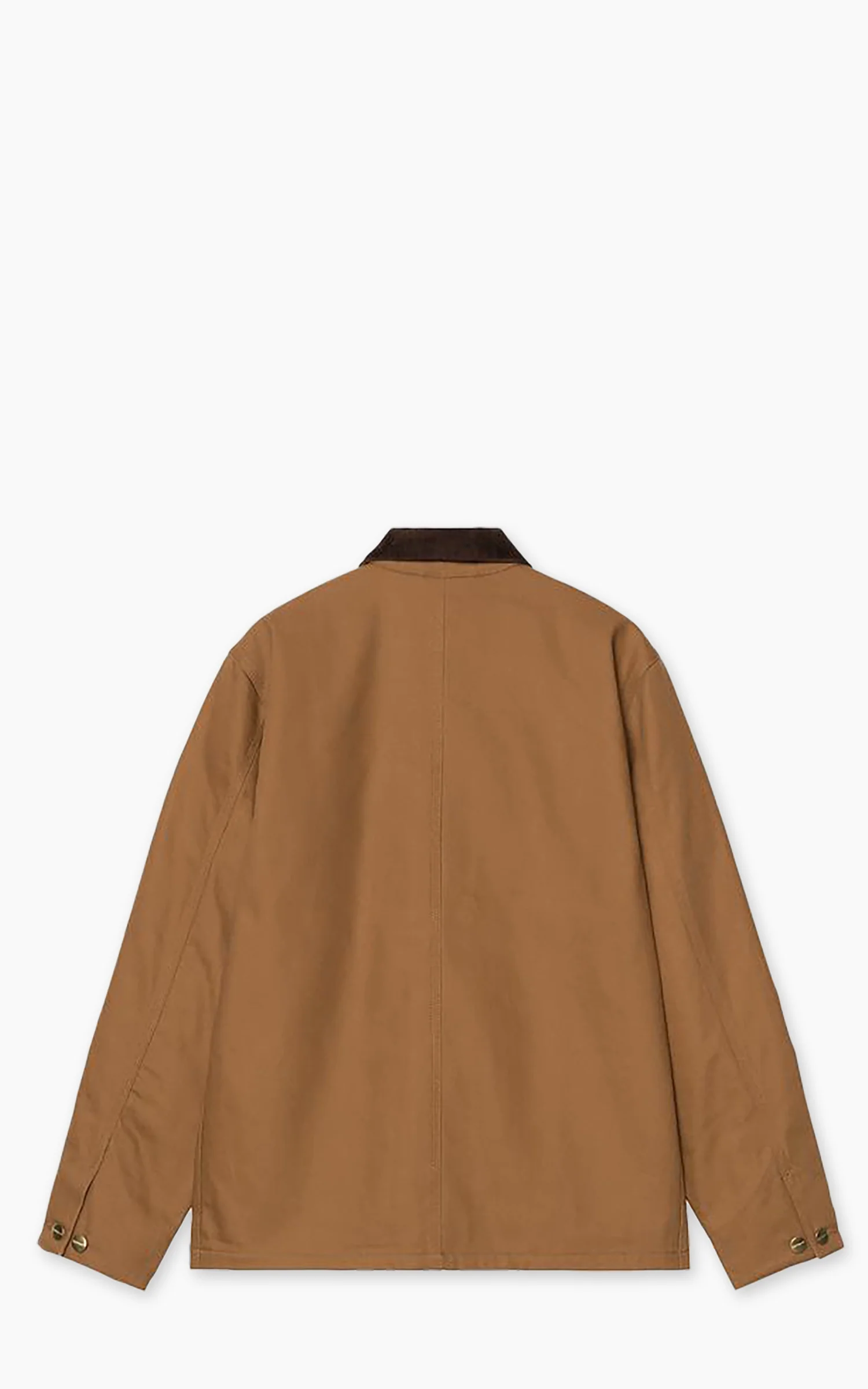 Carhartt WIP Michigan Coat Winter Dearborn Canvas Rigid Hamilton Brown/Tobacco - Image 3