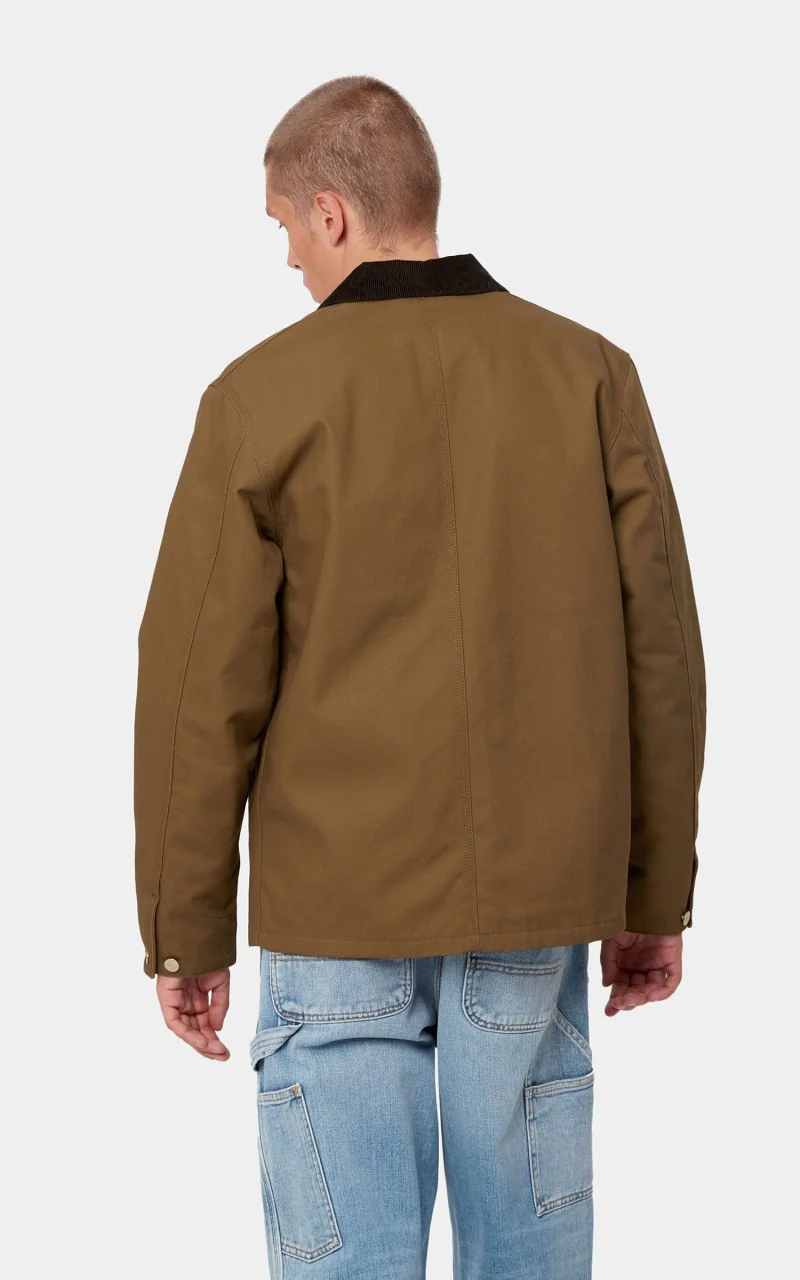 Carhartt WIP Michigan Coat Winter Hamilton Brown/Tobacco - Image 3