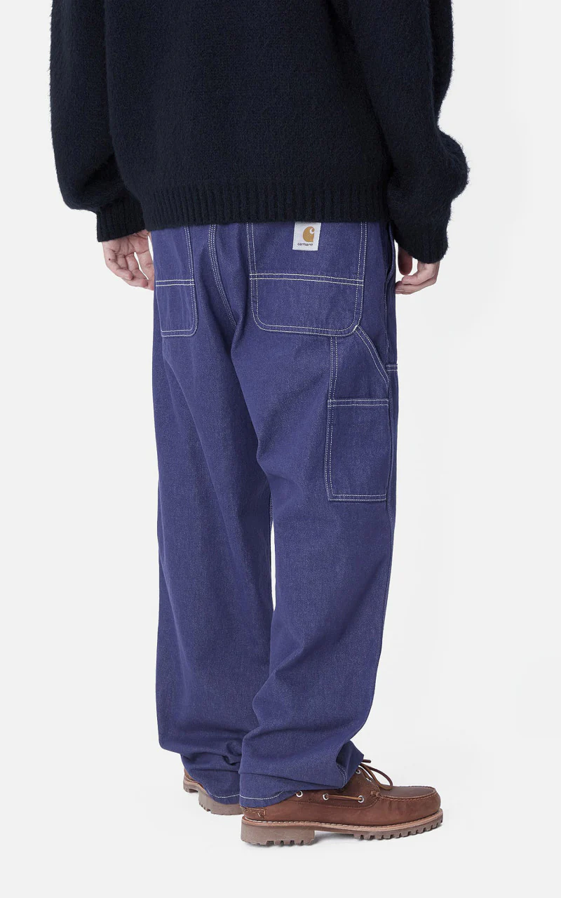 Carhartt WIP Midland Double Knee Pant Northfield Color Denim Aura - Image 6