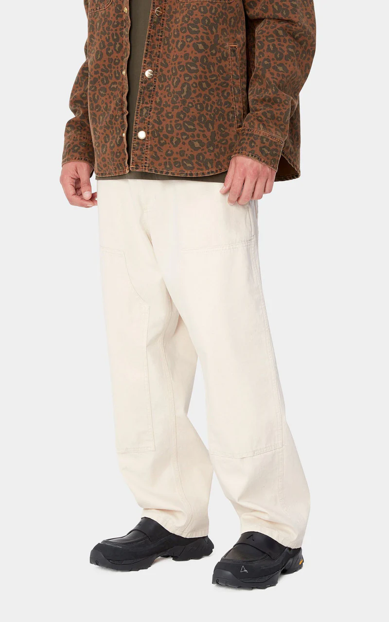 Carhartt WIP Midland Double Knee Pant Northfield Color Denim Natural - Image 5