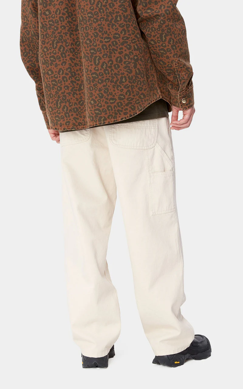 Carhartt WIP Midland Double Knee Pant Northfield Color Denim Natural - Image 6