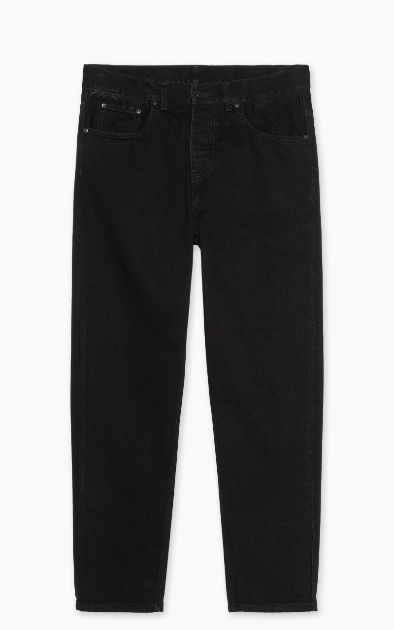 Carhartt WIP Newel Pant Maitland Denim One Wash Black - Image 3