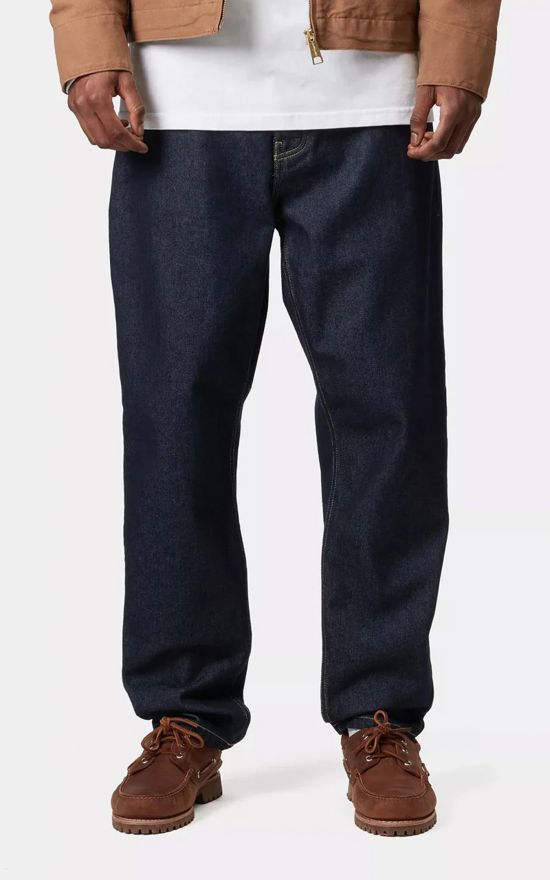 Carhartt WIP Newel Pant Maitland Denim One Wash Blue - Image 4