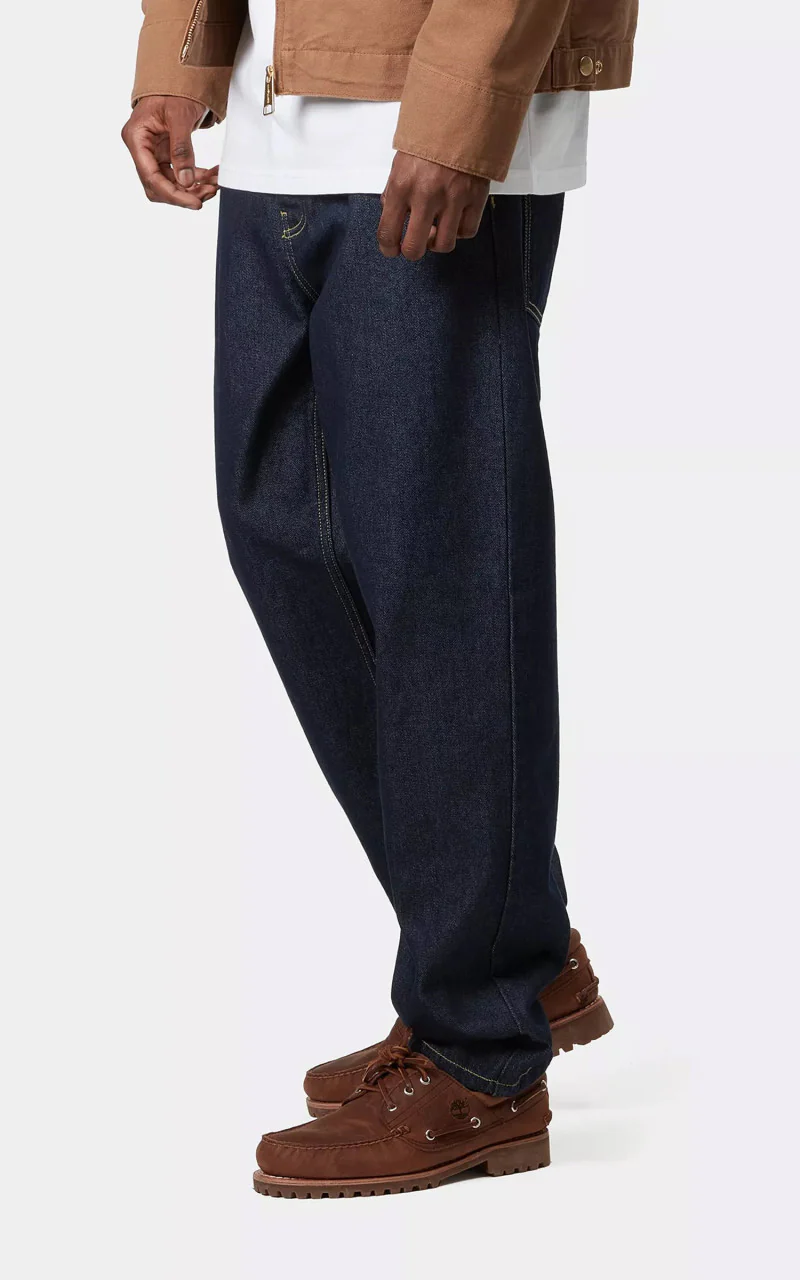 Carhartt WIP Newel Pant Maitland Denim One Wash Blue - Image 6