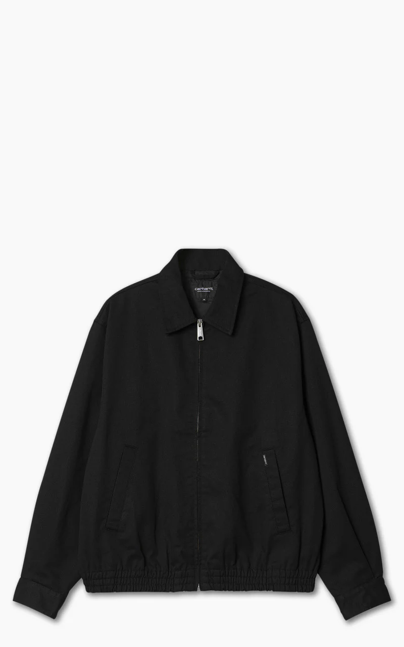 Carhartt WIP Newhaven Jacket Black Rinsed