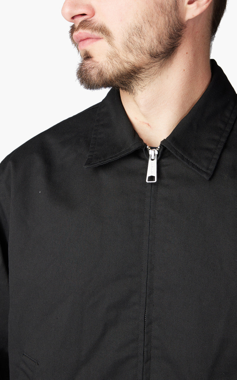 Carhartt WIP Newhaven Jacket Black Rinsed - Image 5