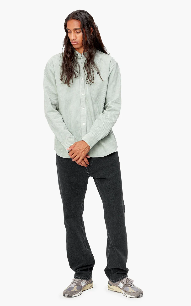 Carhartt WIP Nolan Pant Black Stone Washed - Image 2