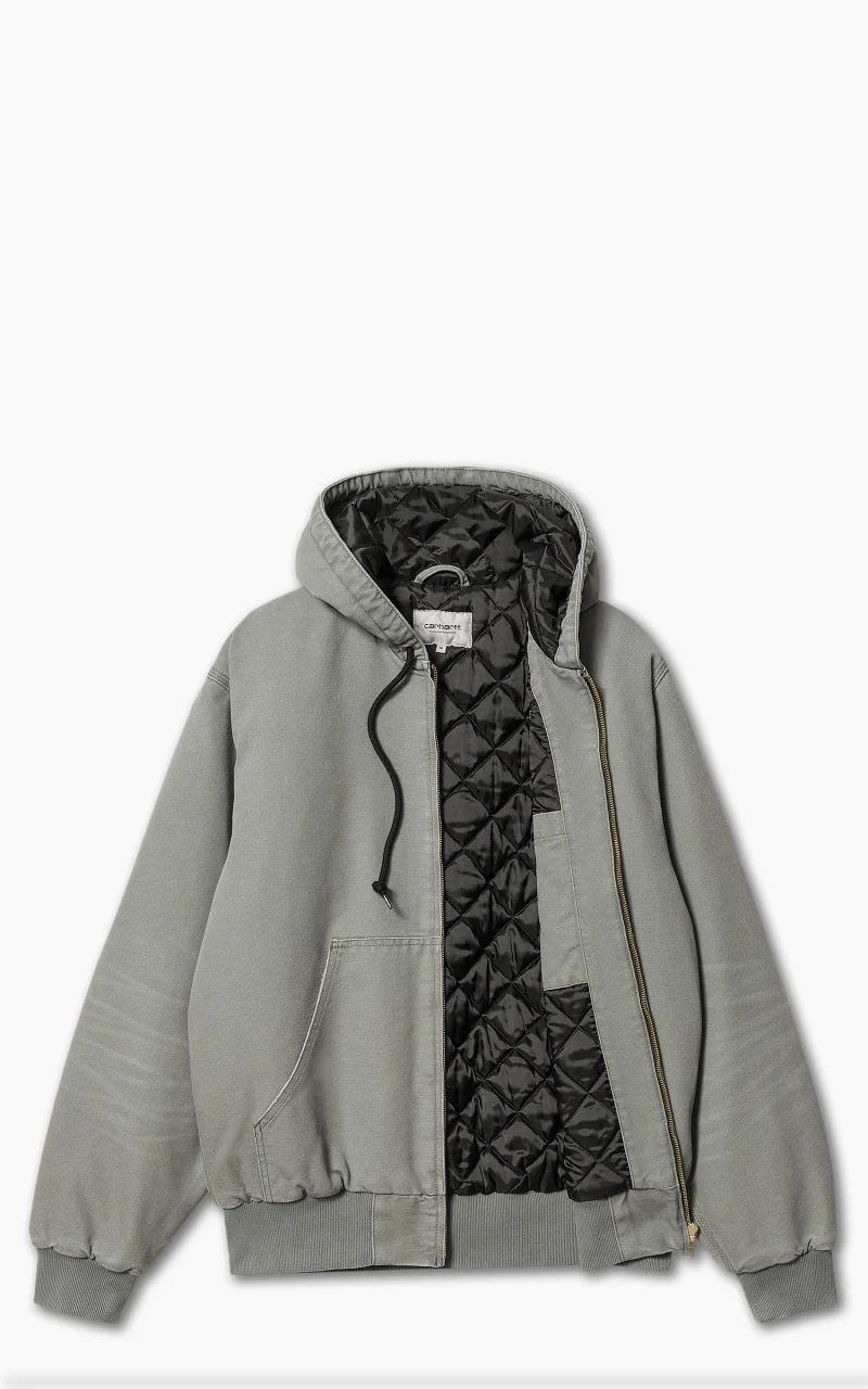 Carhartt WIP OG Active Jacket Aged Canvas Smoke Green - Image 4