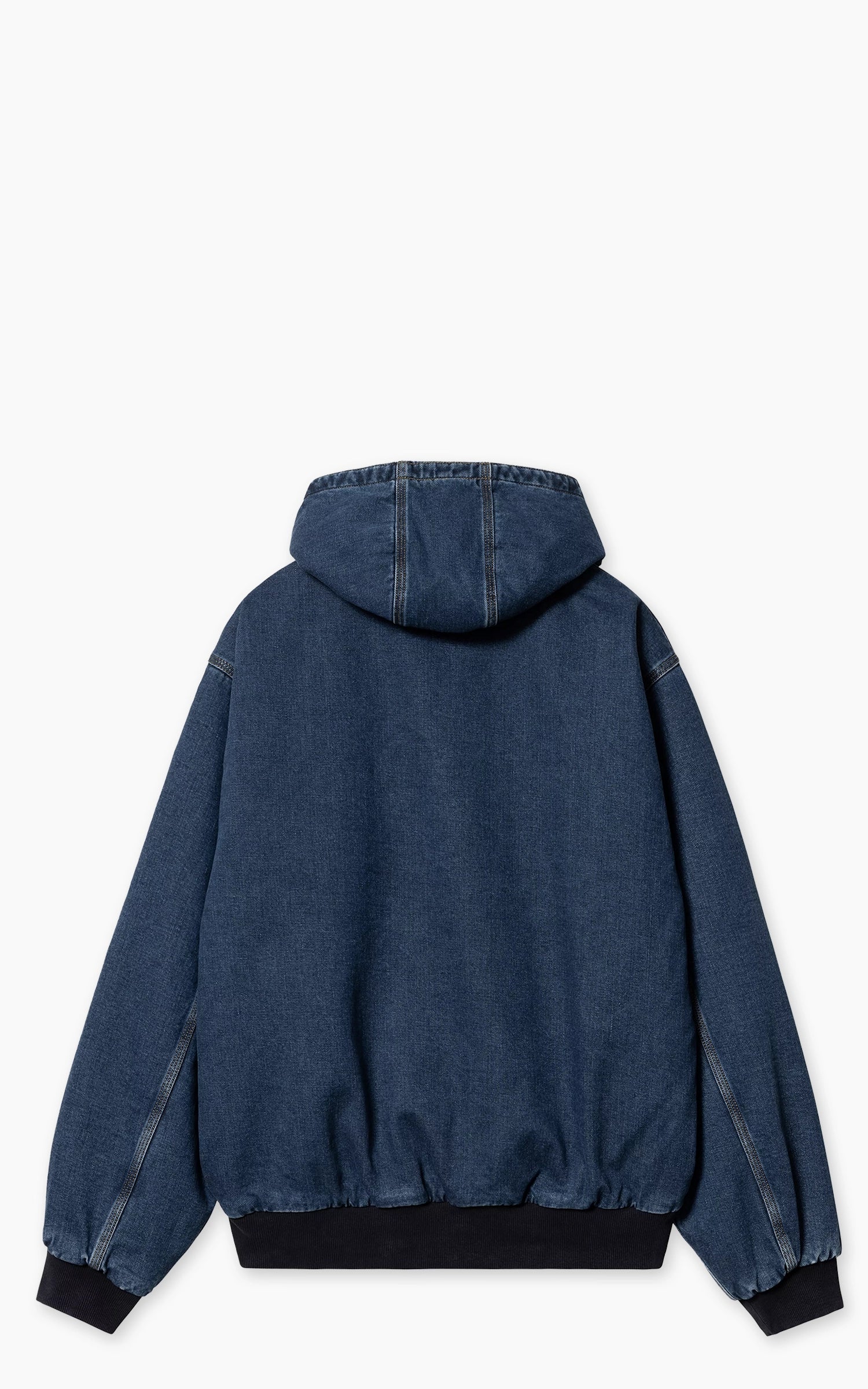 Carhartt WIP OG Active Jacket Maitland Denim Lined Stone Washed Blue - Image 4