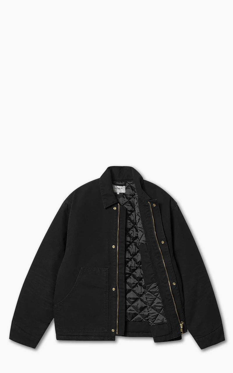 Carhartt WIP OG Arcan Jacket Aged Canvas Black - Image 2