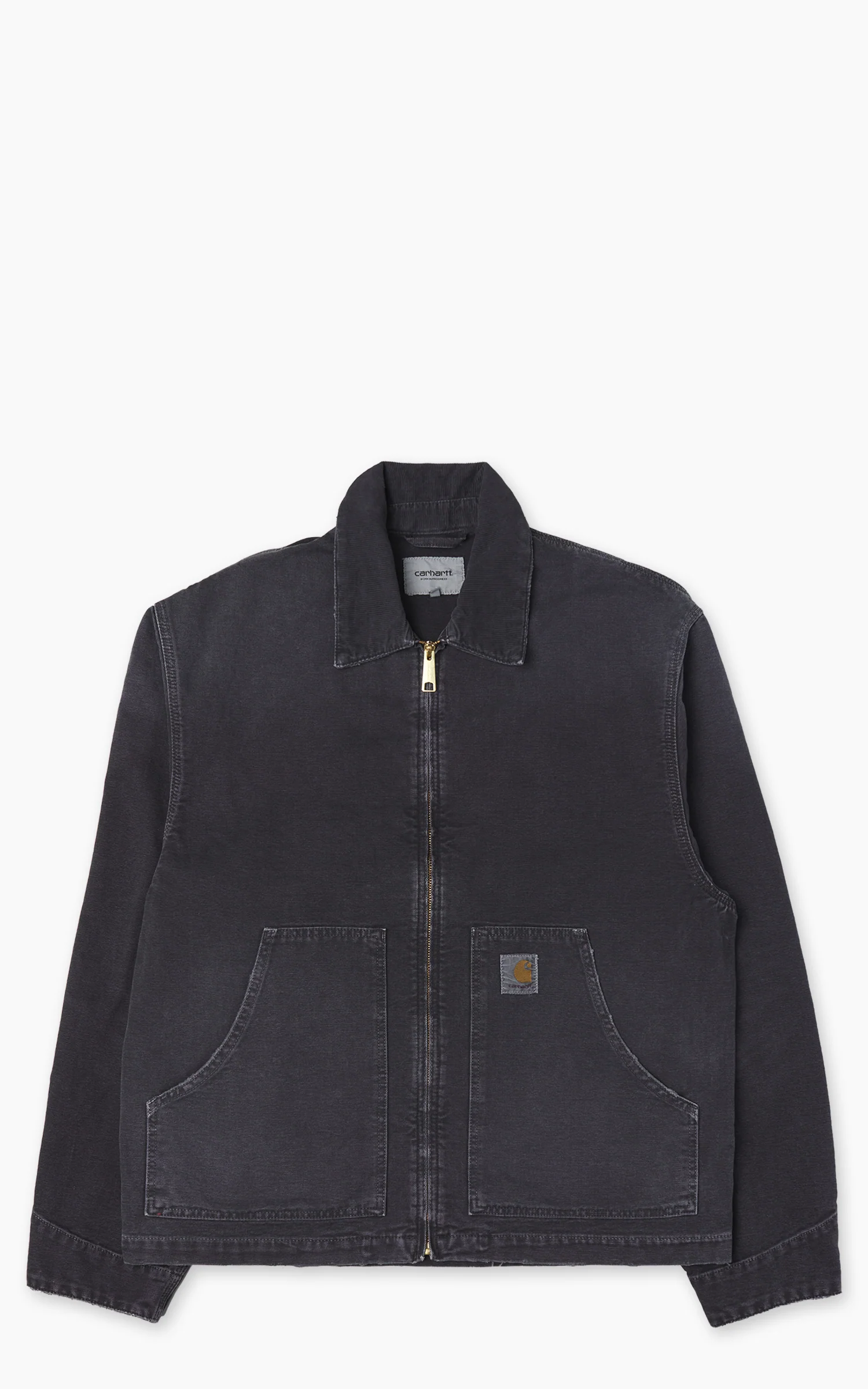Carhartt WIP OG Arcan Jacket Dearborn Canvas Destroy Wash Black/Black