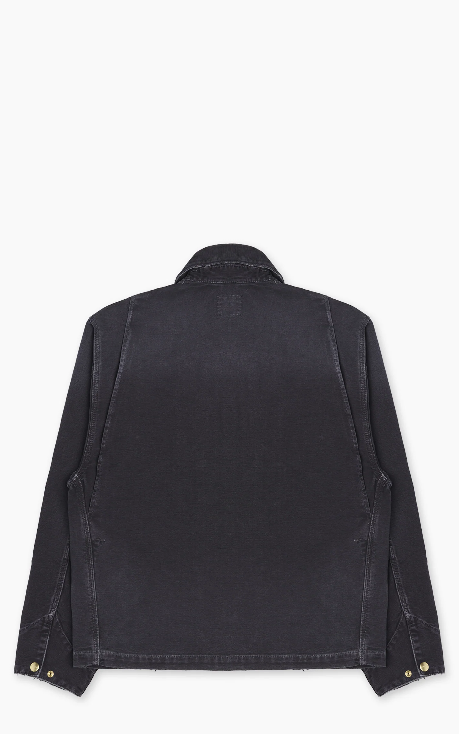 Carhartt WIP OG Arcan Jacket Dearborn Canvas Destroy Wash Black/Black - Image 2
