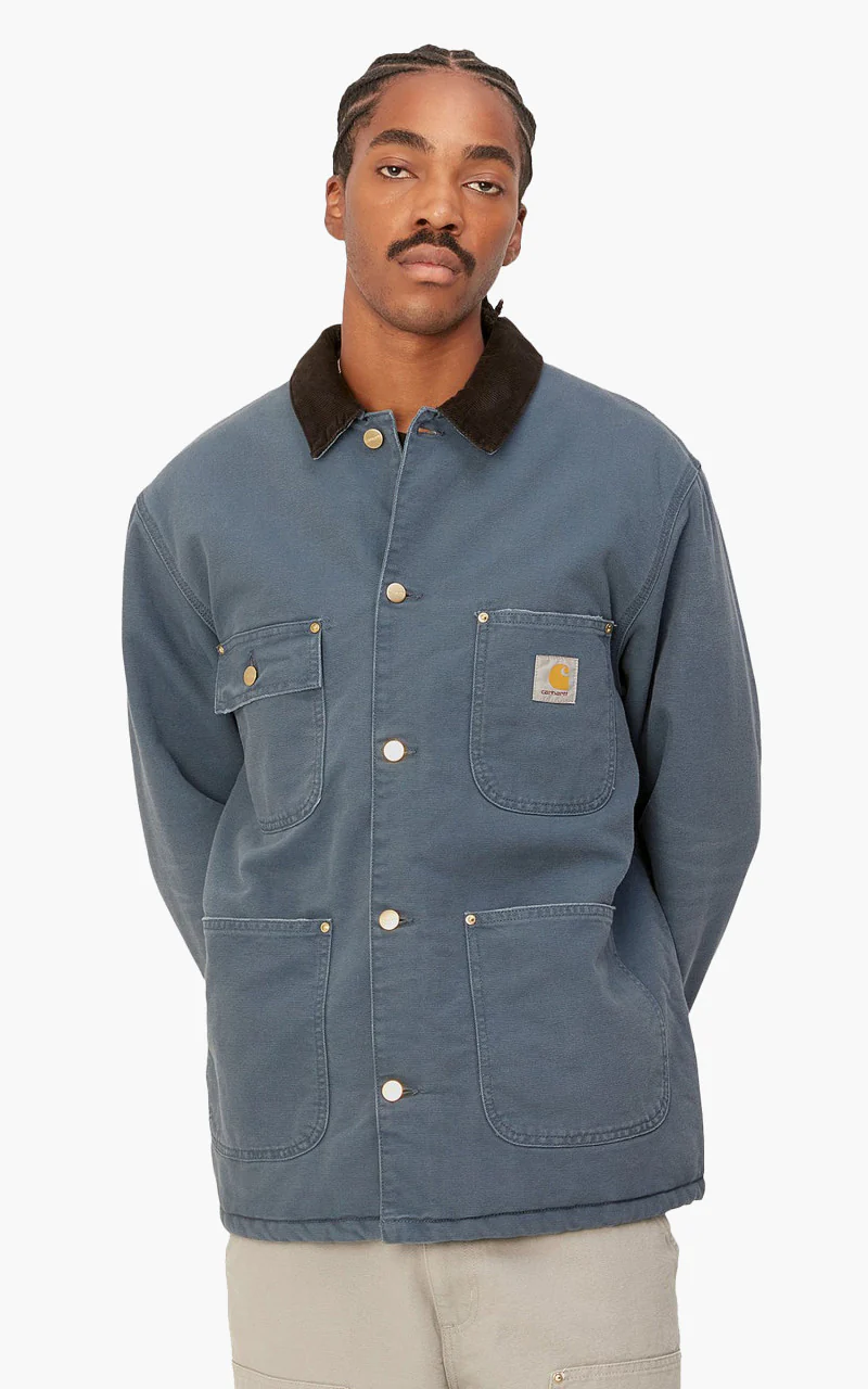 Carhartt WIP OG Chore Coat Aged Canvas Ore - Image 2