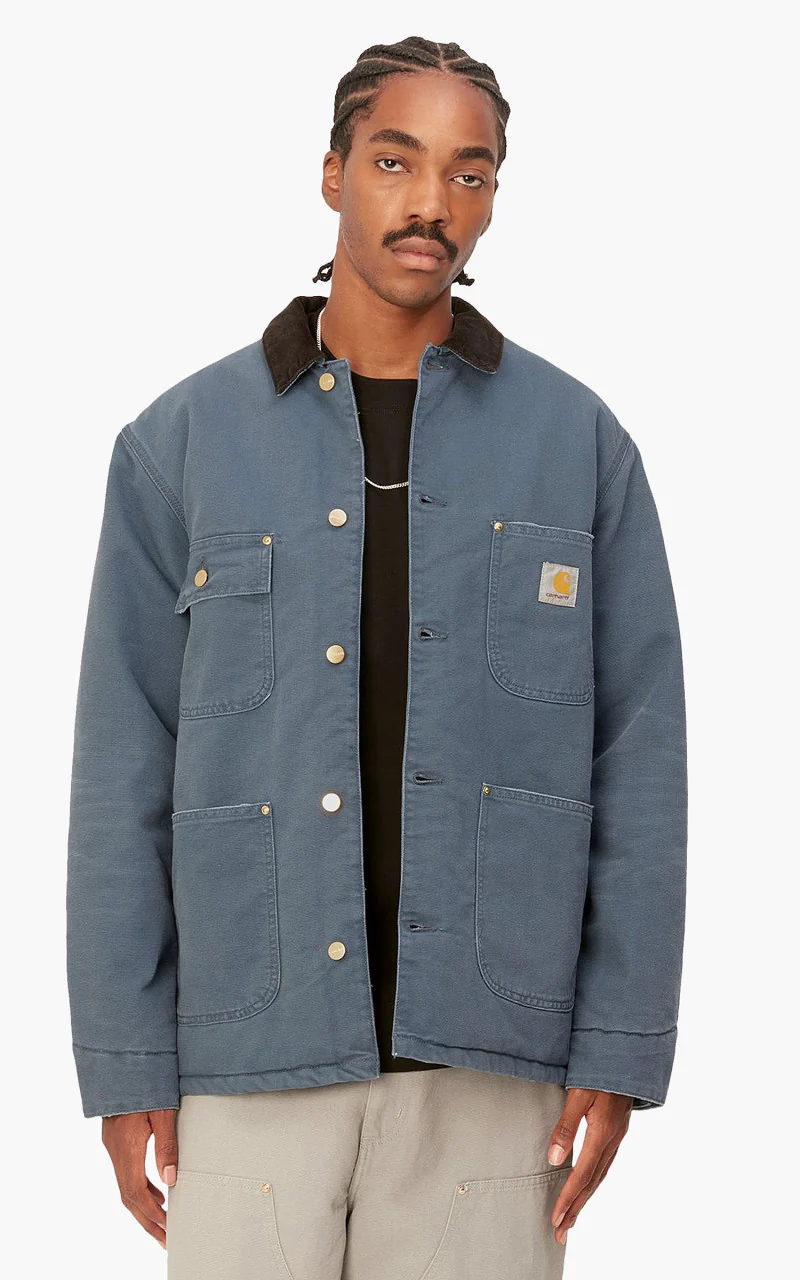 Carhartt WIP OG Chore Coat Aged Canvas Ore - Image 5