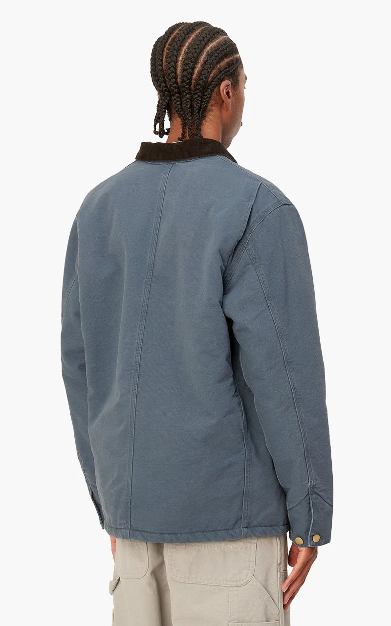 Carhartt WIP OG Chore Coat Aged Canvas Ore - Image 6