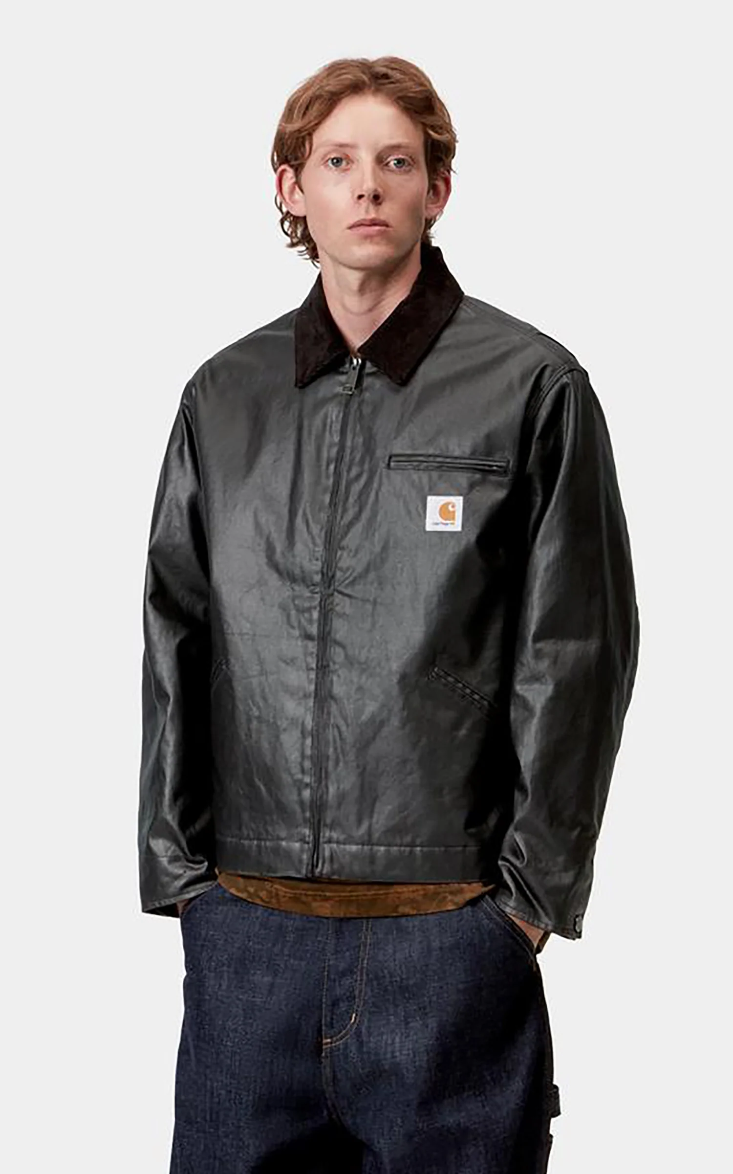 Carhartt WIP OG Dean Jacket Cotton Canvas Black/Black - Image 2