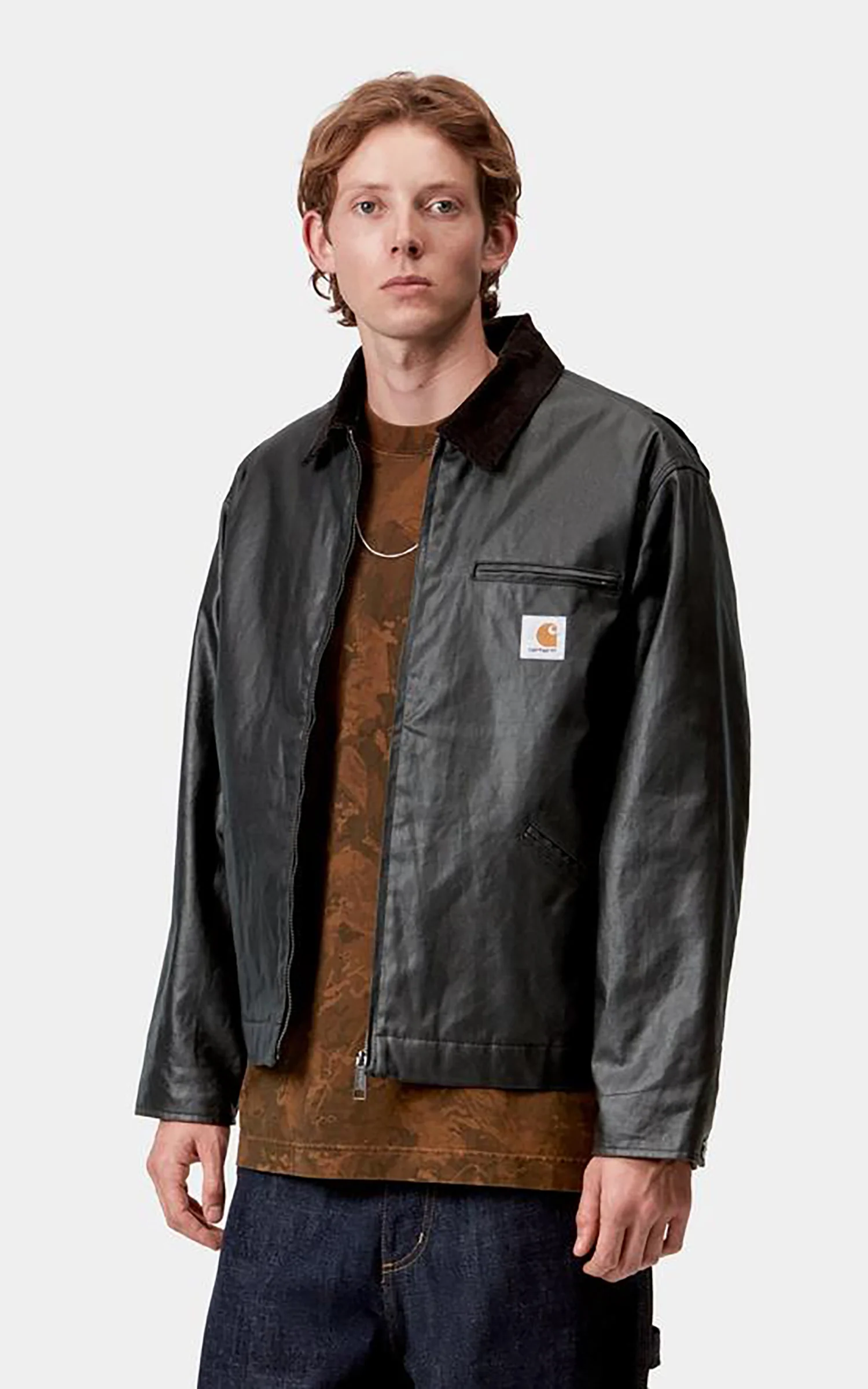 Carhartt WIP OG Dean Jacket Cotton Canvas Black/Black - Image 5