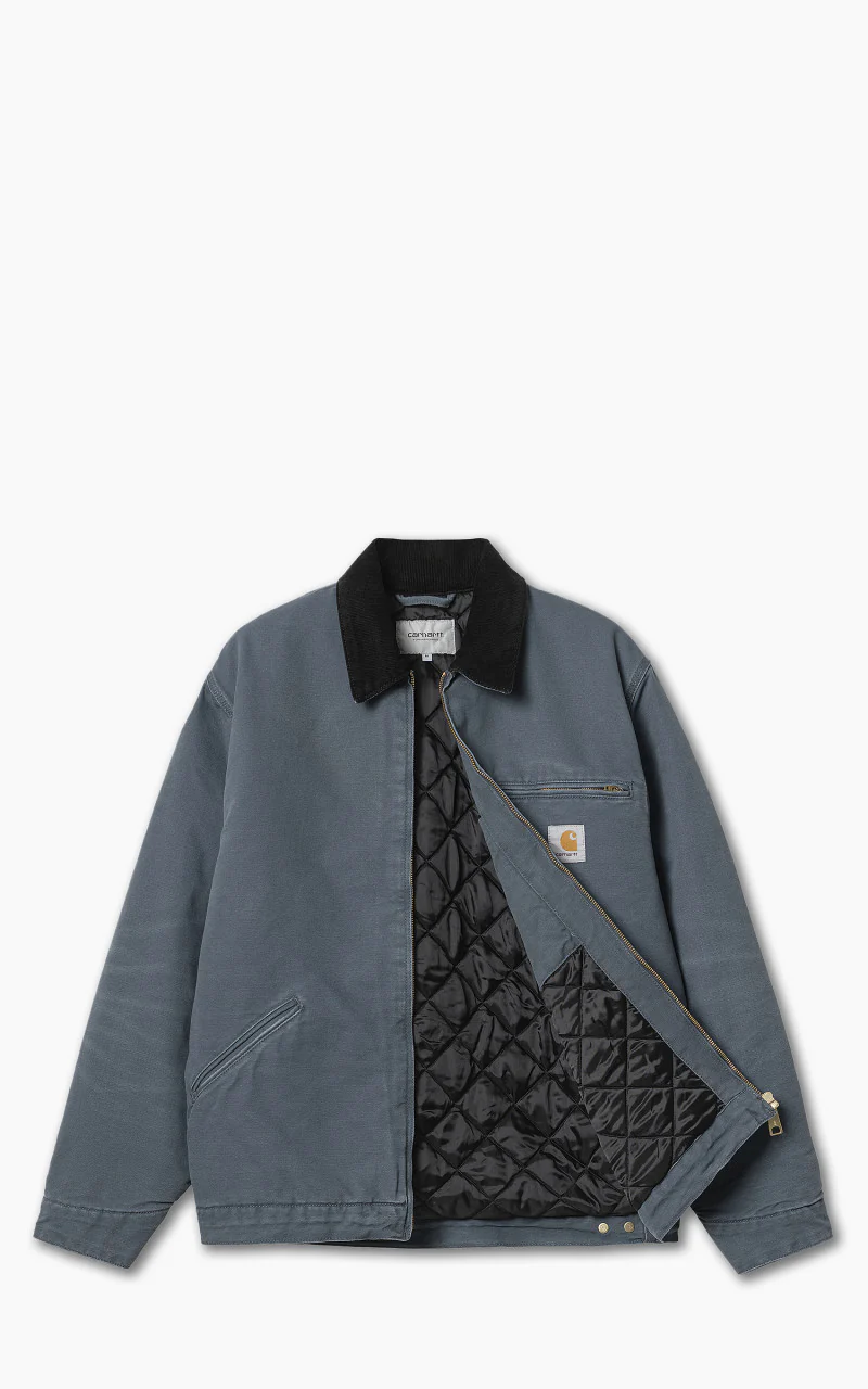Carhartt WIP OG Detroit Jacket Aged Canvas Ore/Black - Image 3