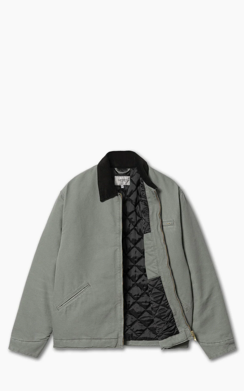 Carhartt WIP OG Detroit Jacket Aged Canvas Smoke Green - Image 5