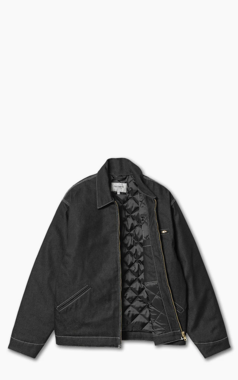 Carhartt WIP OG Detroit Jacket Norco Denim Black Rigid - Image 6