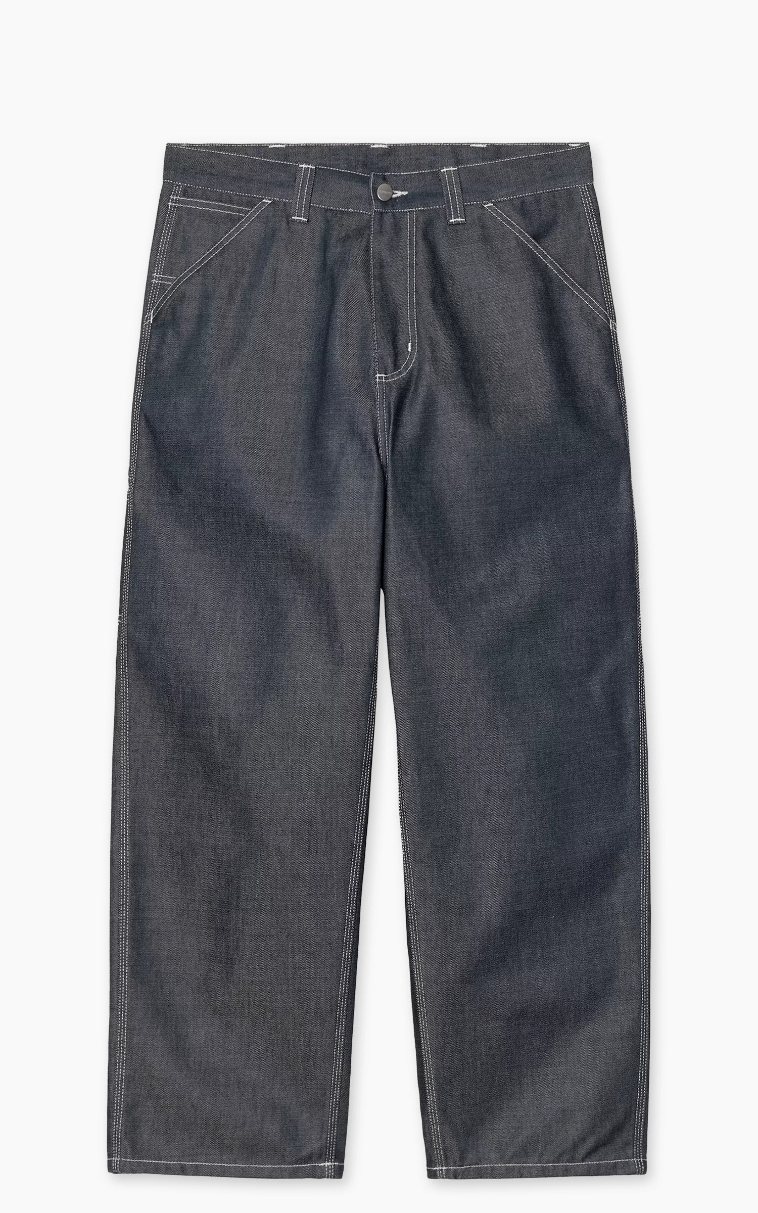 Carhartt WIP OG Single Knee Pant Melbourne Denim Blue Rigid - Image 2
