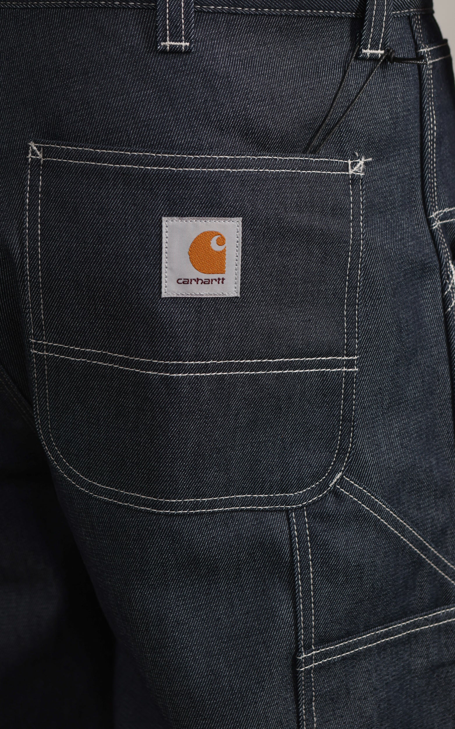Carhartt WIP OG Single Knee Pant Melbourne Denim Blue Rigid - Image 6