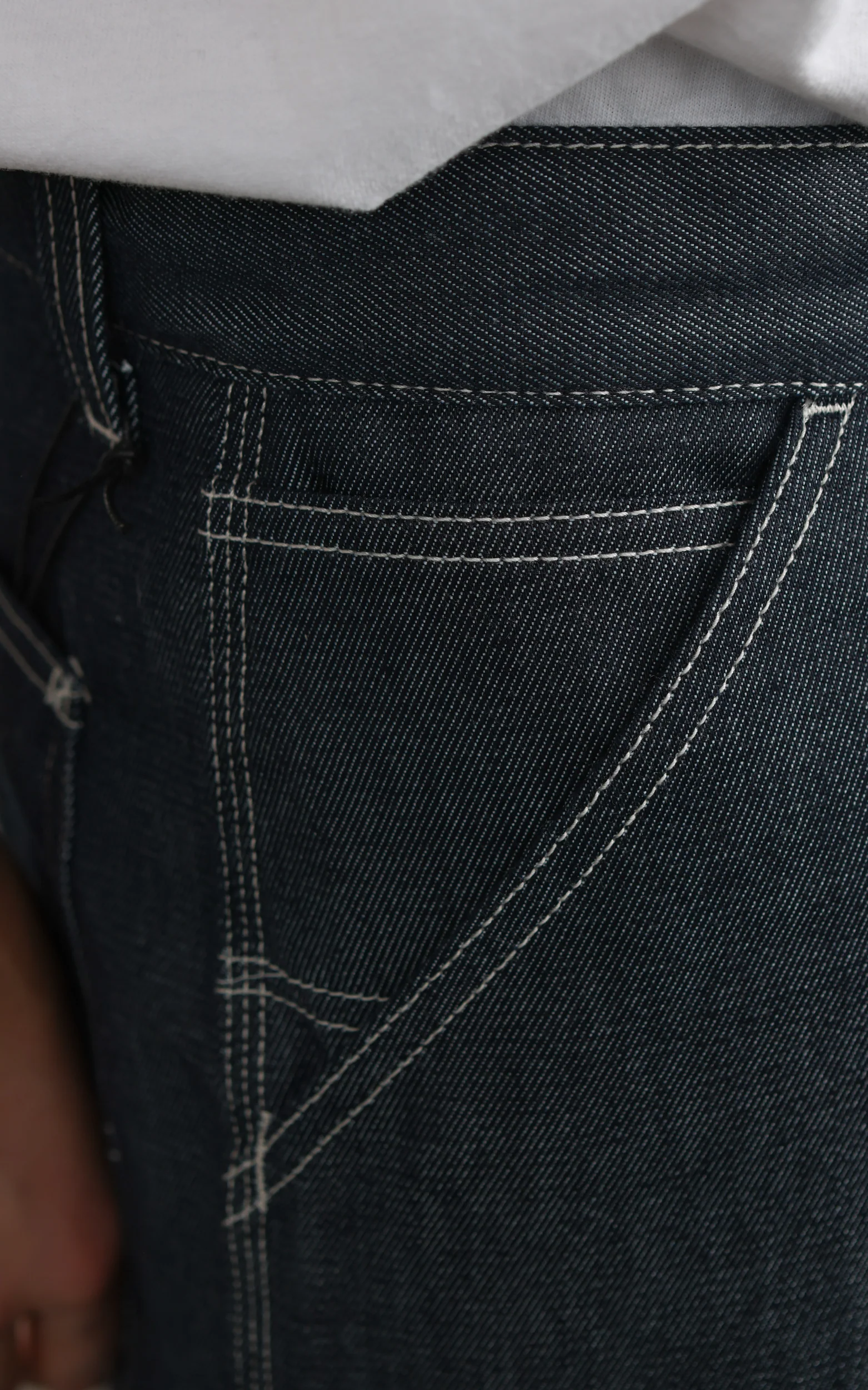 Carhartt WIP OG Single Knee Pant Melbourne Denim Blue Rigid - Image 7