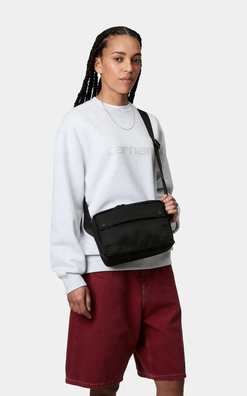 Carhartt WIP Otley Shoulder Bag Black - Image 3