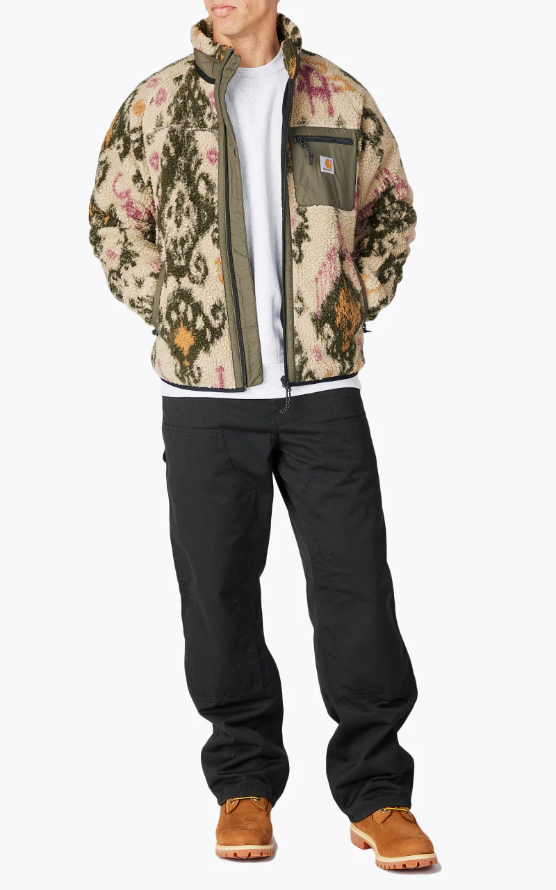 Carhartt WIP Prentis Liner Baru Jacquard Wall/Cypress - Image 4
