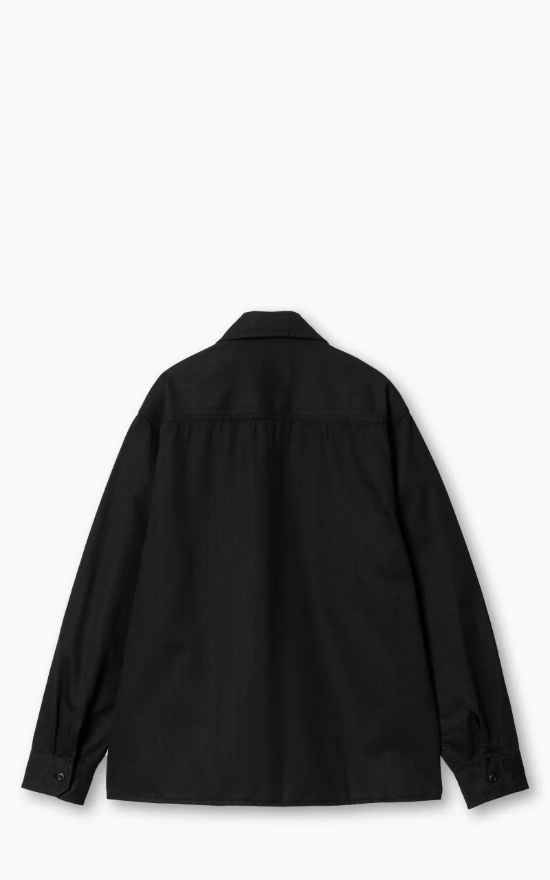 Carhartt WIP Rainer Shirt Jac Redmont Herringbone Black - Image 3