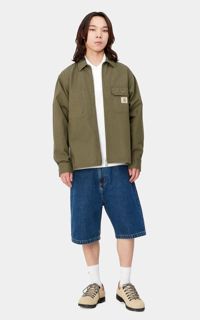 Carhartt WIP Rainer Shirt Jac Redmont Herringbone Dundee - Image 2