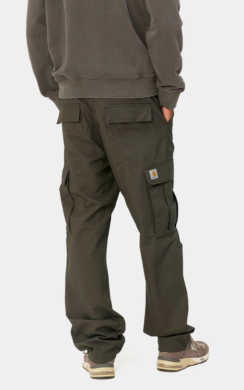 Carhartt WIP Regular Cargo Pant Columbia Ripstop Cypress Rinsed - Image 5