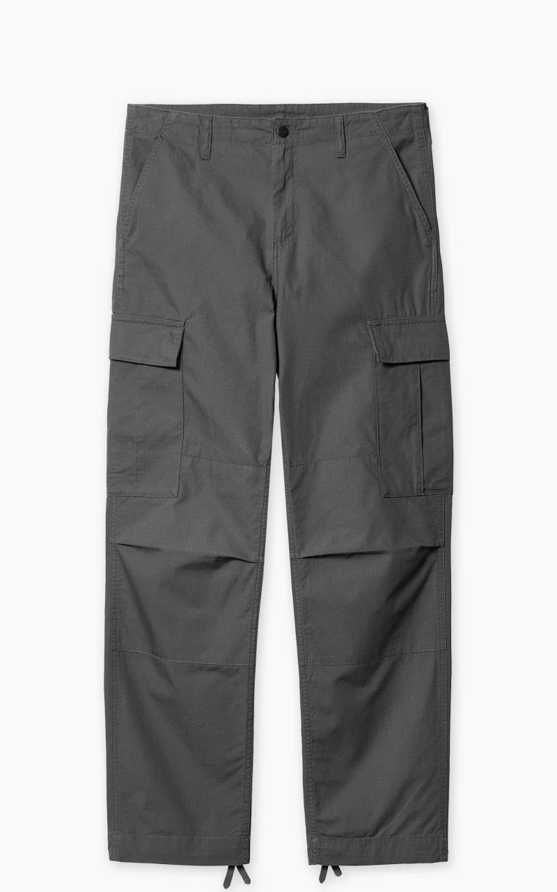 Carhartt WIP Regular Cargo Pant Columbia Ripstop Graphite Rinsed - Image 3