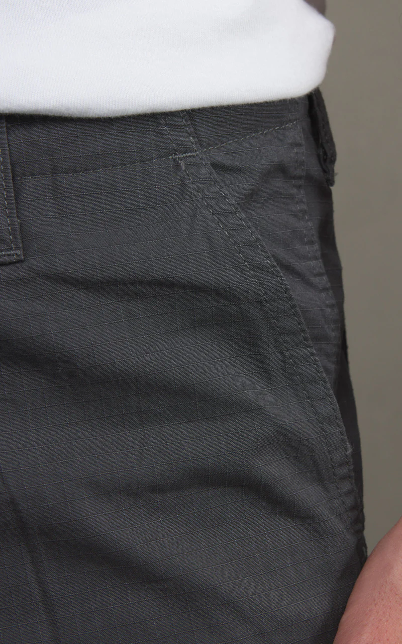 Carhartt WIP Regular Cargo Pant Columbia Ripstop Graphite Rinsed - Image 5