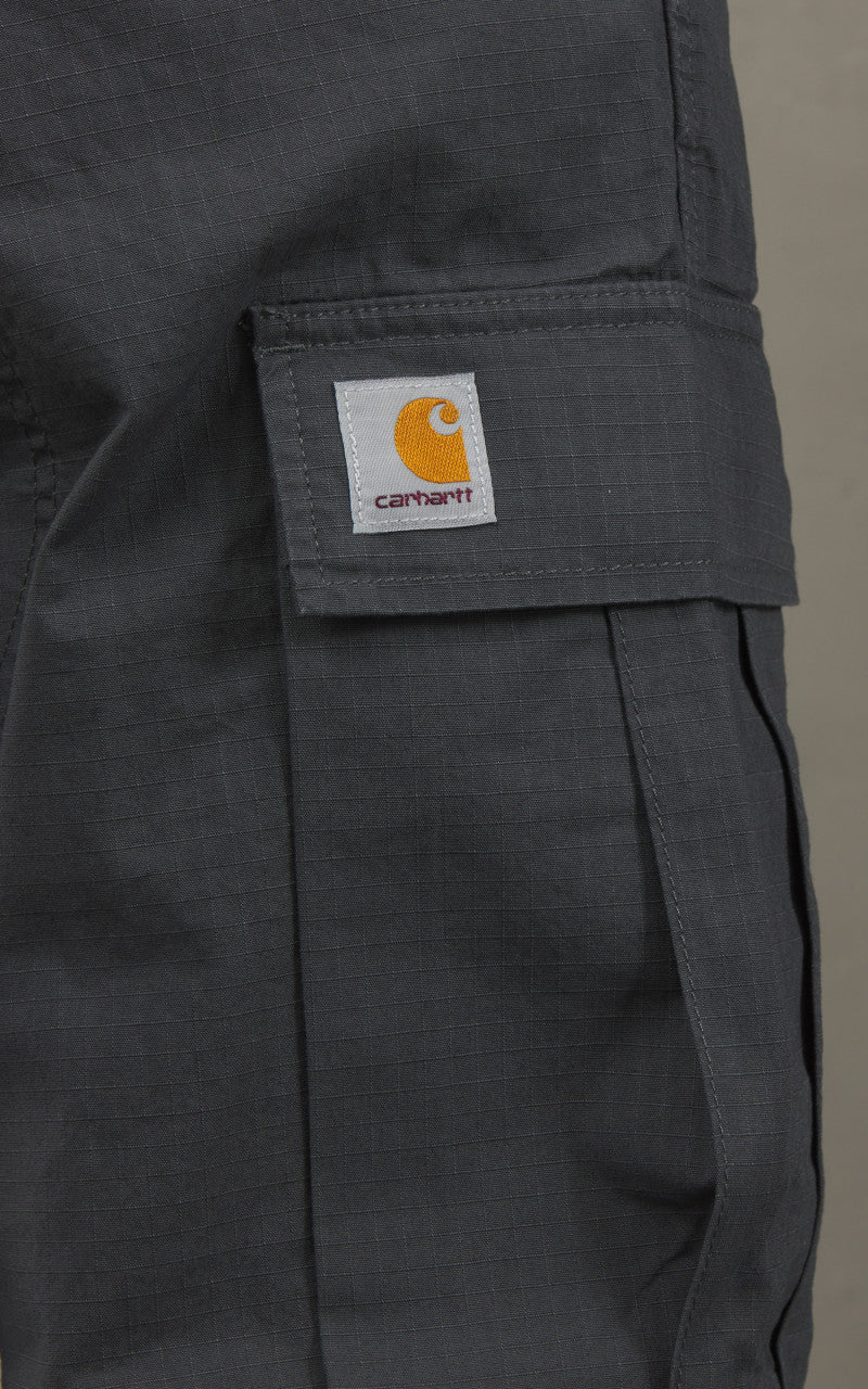 Carhartt WIP Regular Cargo Pant Columbia Ripstop Graphite Rinsed - Image 7