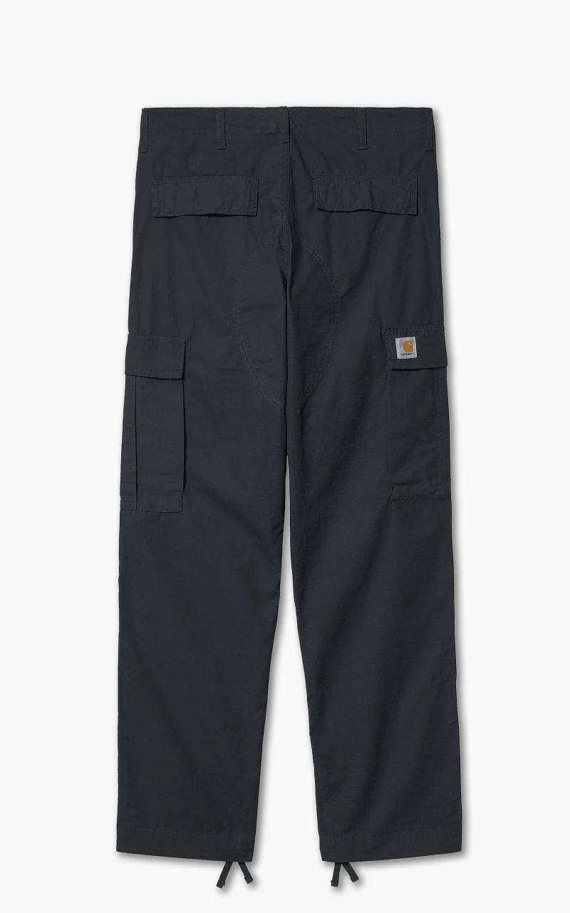 Carhartt WIP Regular Cargo Pant Dark Navy Rinsed - Image 8