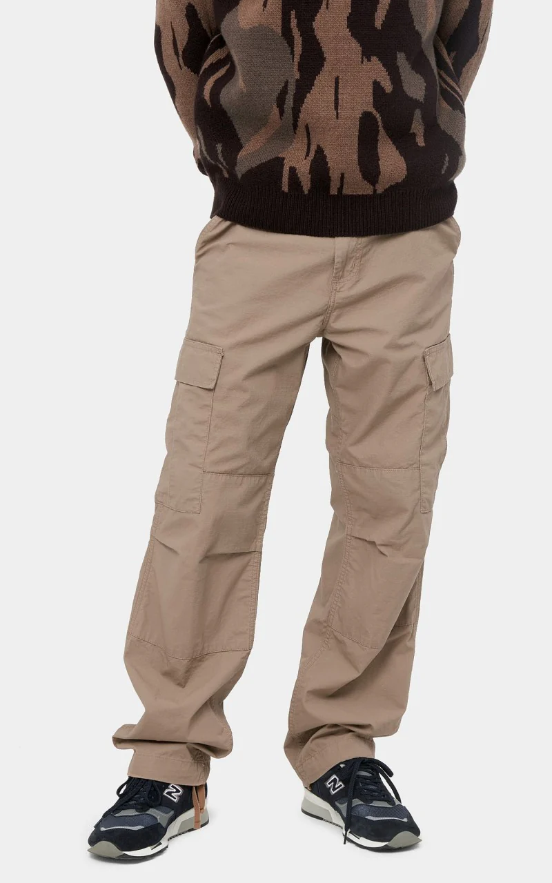 Carhartt WIP Regular Cargo Pant Leather Rinsed - Image 2