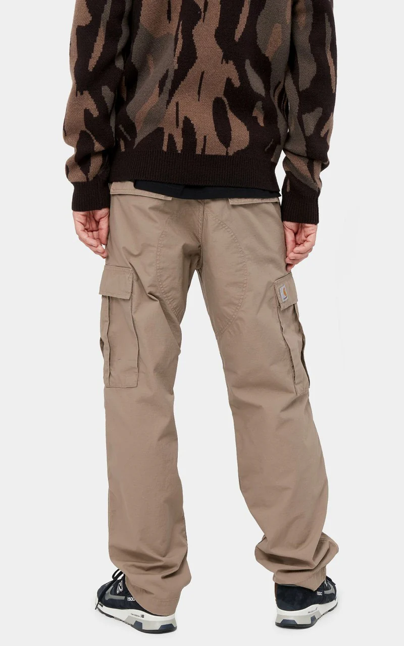 Carhartt WIP Regular Cargo Pant Leather Rinsed - Image 3