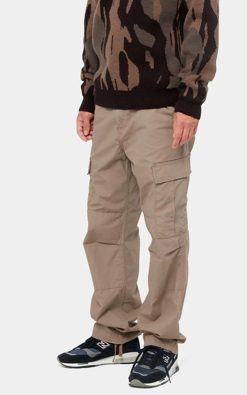 Carhartt WIP Regular Cargo Pant Leather Rinsed - Image 4
