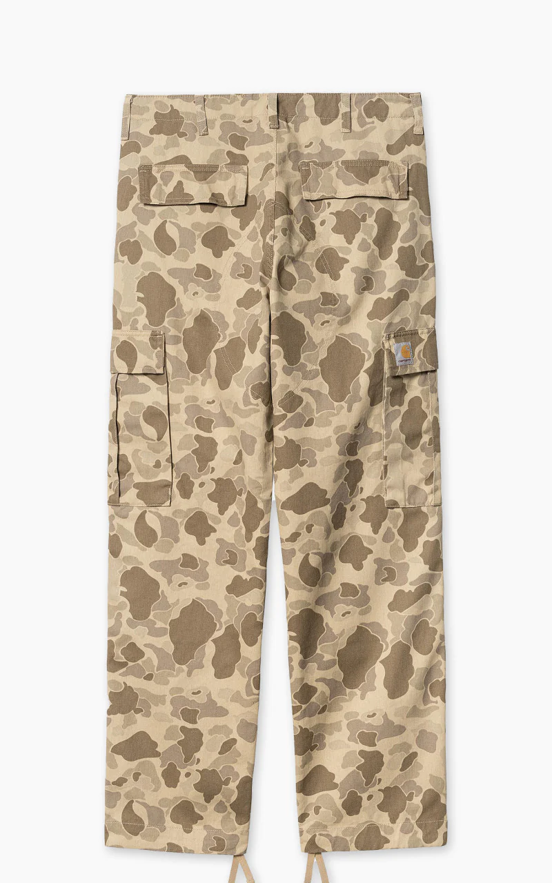 Carhartt WIP Regular Cargo Pant Moraga Twill Rinsed Desert Camo Duck