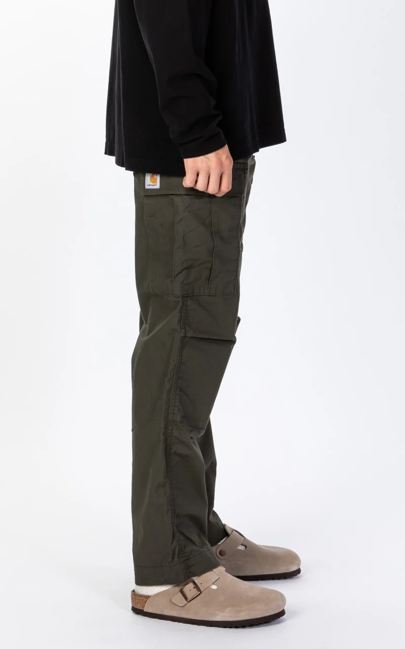 Carhartt WIP Regular Cargo Pant Rinsed Cypress - Image 6